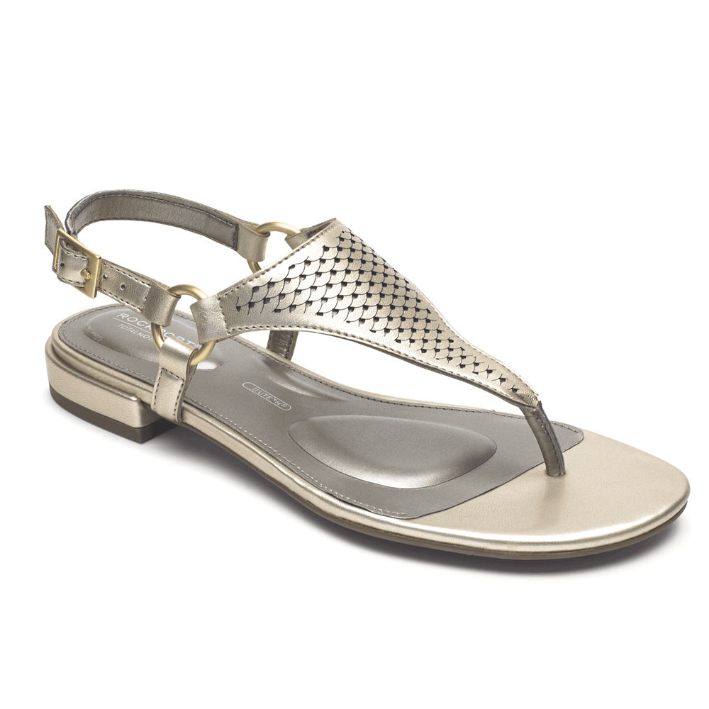 Rockport Sandaler Dame Gull - Total Motion Zosia Thong - ZULQ62985